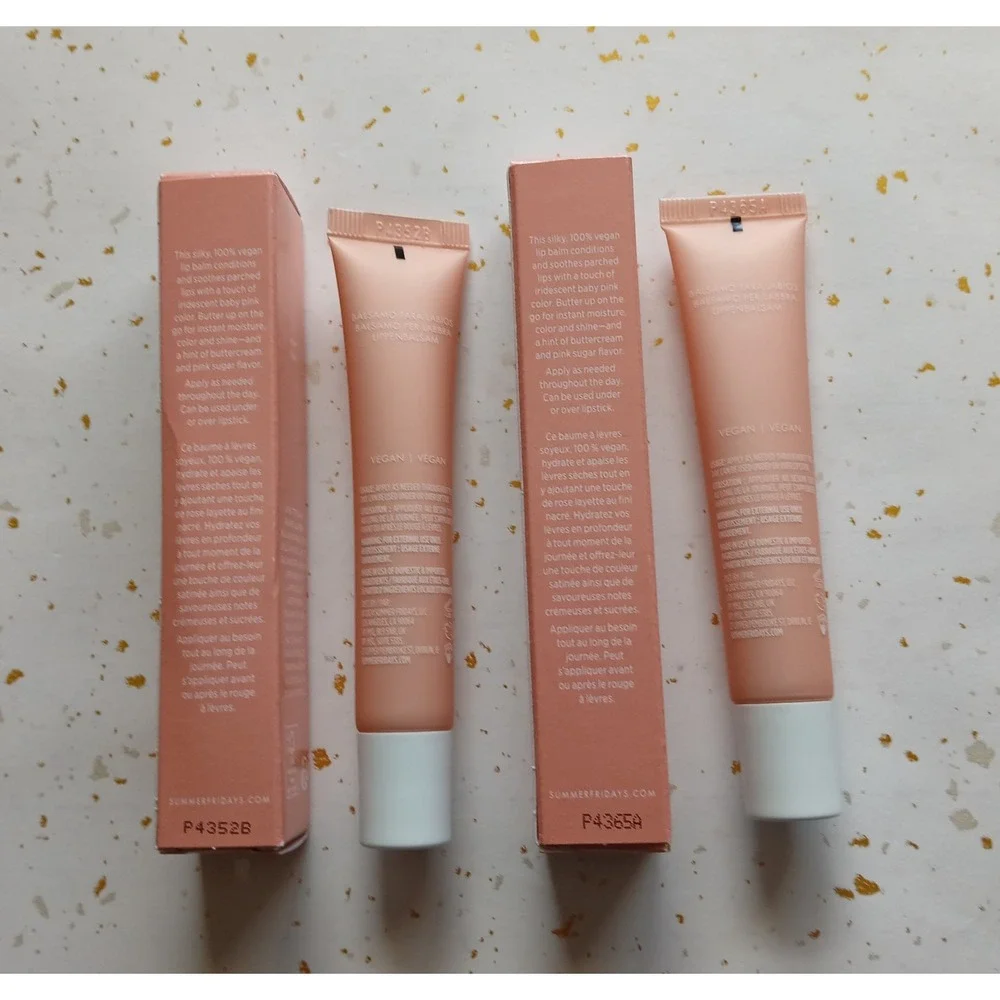 NIB Summer Fridays Lip Butter Balm - Limited Edition Birthday Cake
